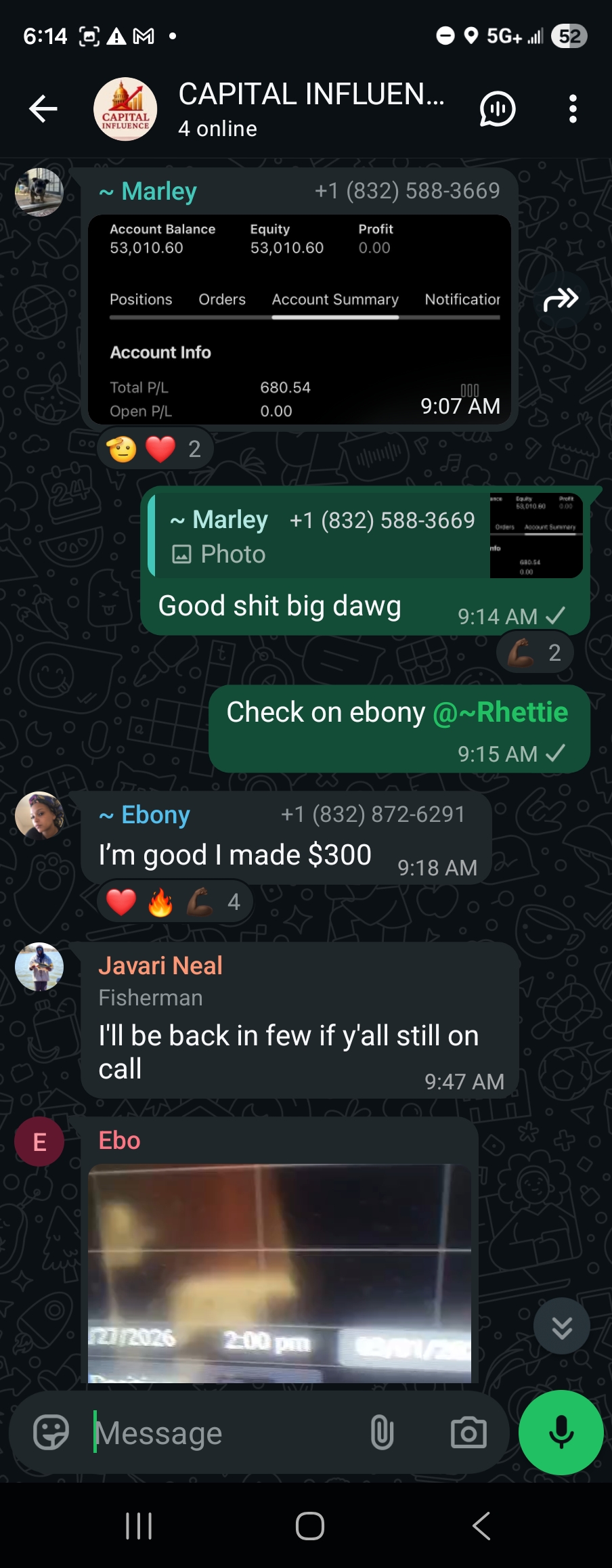 Marley Ebony testimonial