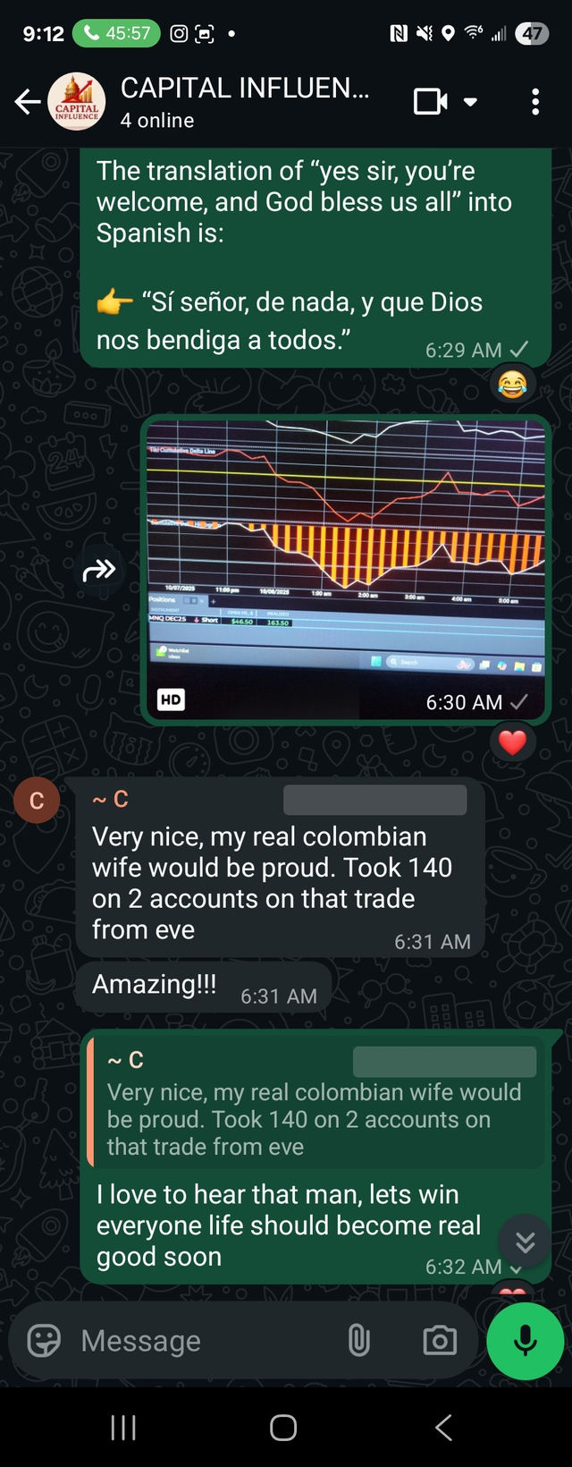C testimonial